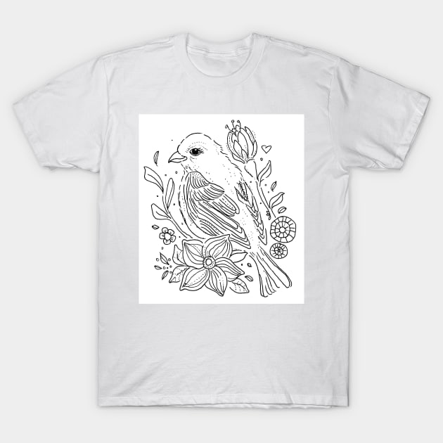 Little Bird T-Shirt by gaea